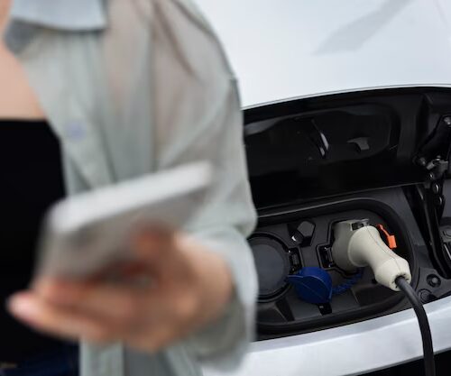 aplicativo para carros elétricos